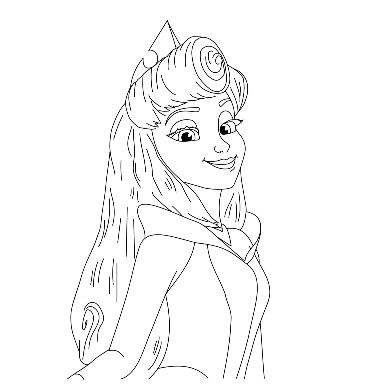 Nalo from Moana 2 coloring page - Color Palette