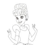 Coloriage Cendrillon