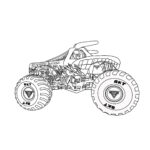 Coloriage Monster truck El Toro Loco