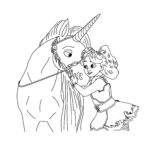 Coloriage Ava Banji de L’école des Licornes
