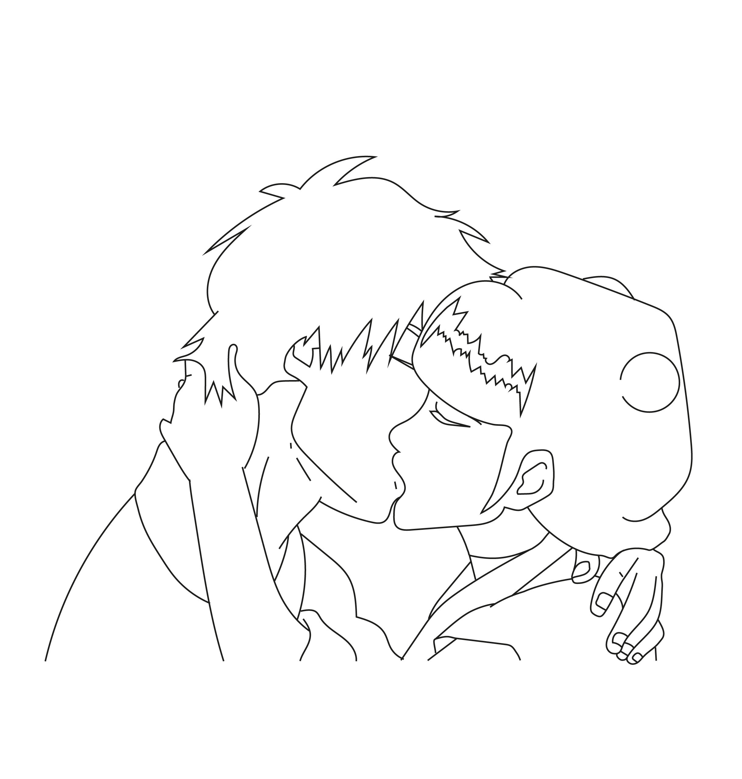 Avatar - Zuko and Mai kiss