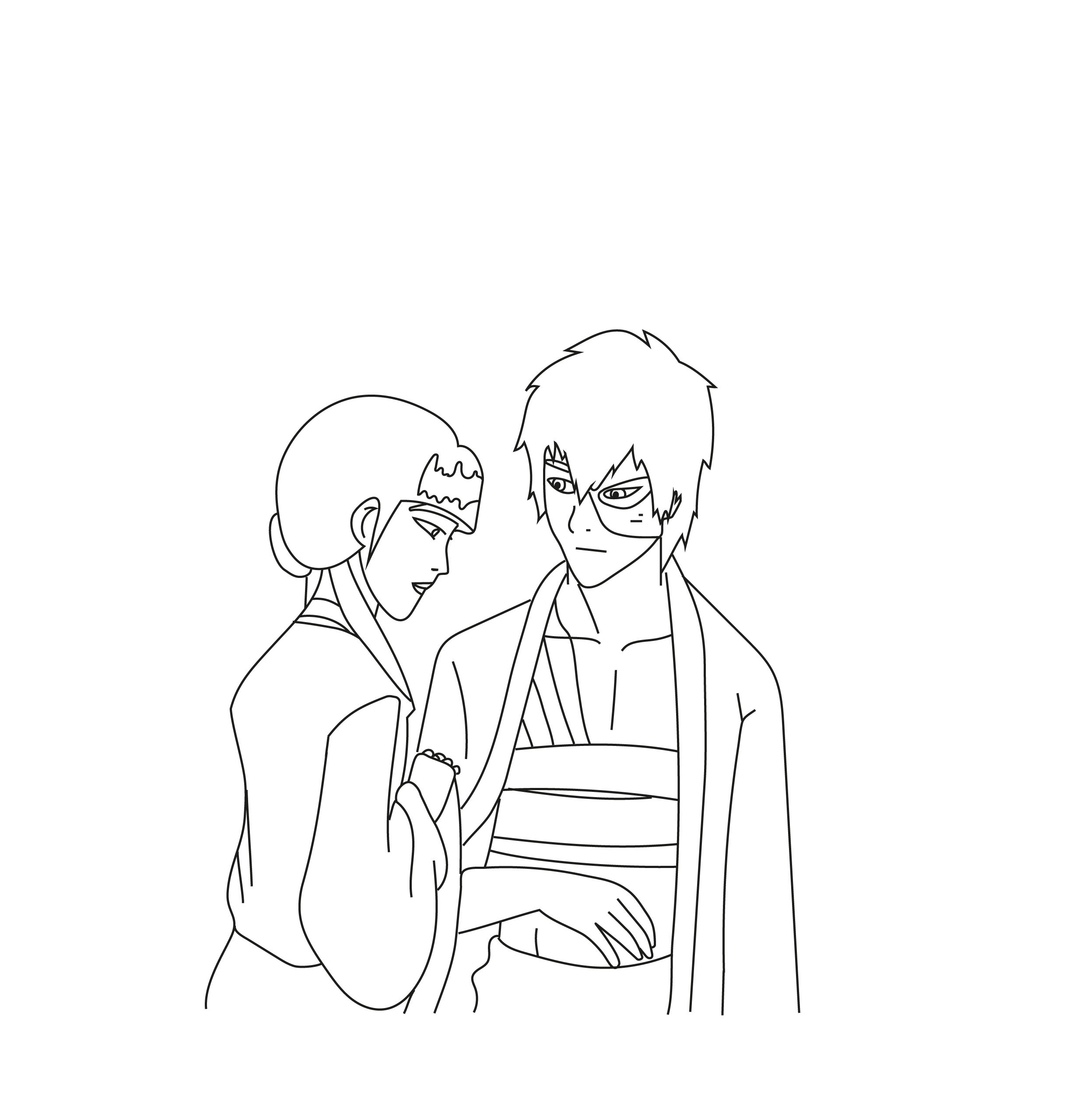 Avatar - Zuko and Mai together