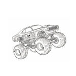 monster truck The skull - colorpalette.fr
